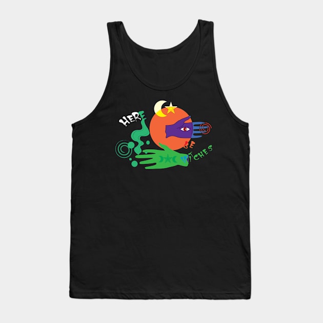 Here be Witches Tank Top by emma17